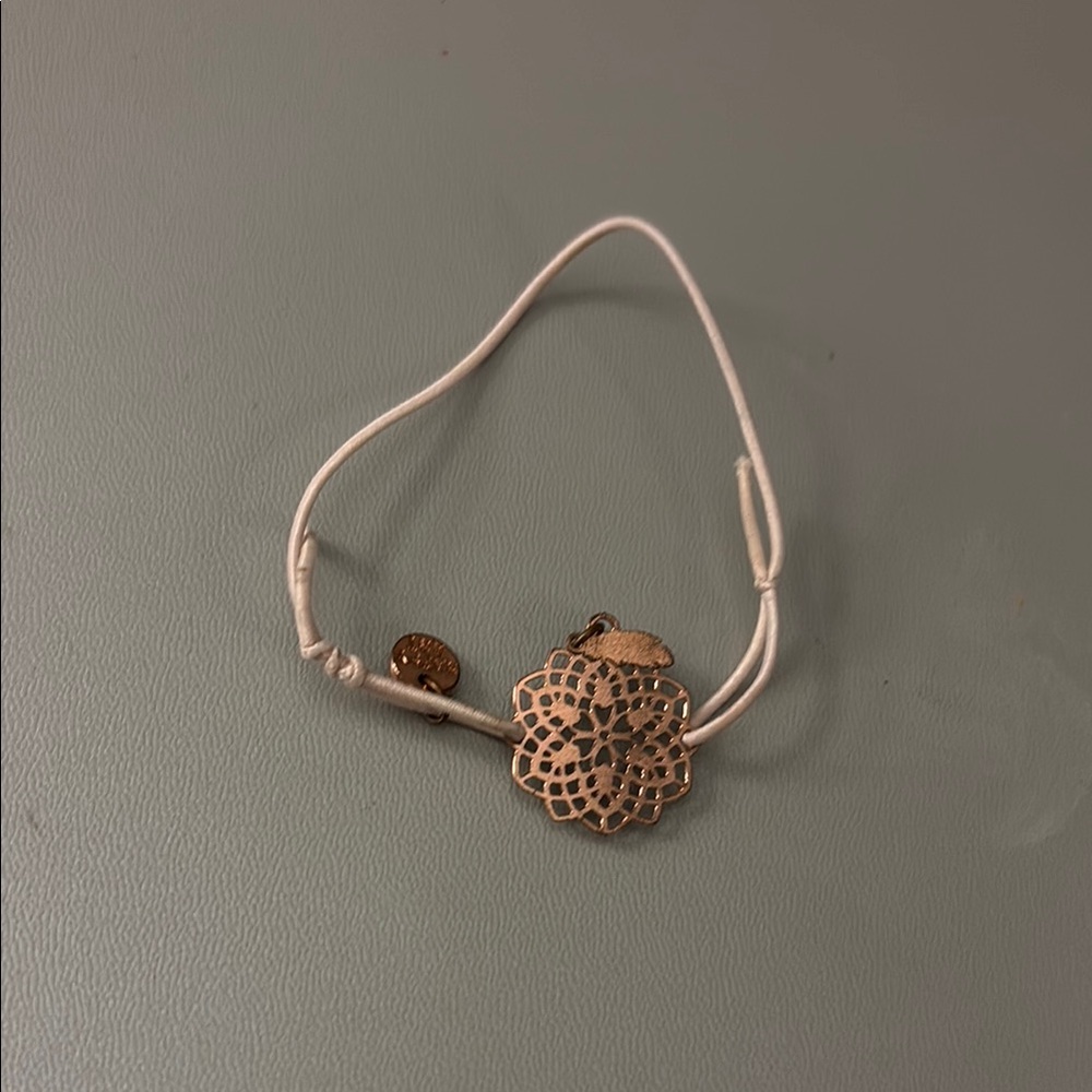 Gold Mandala Charm Bracelet